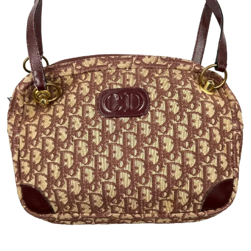 Vintage Dior Monogram Shoulder Bag