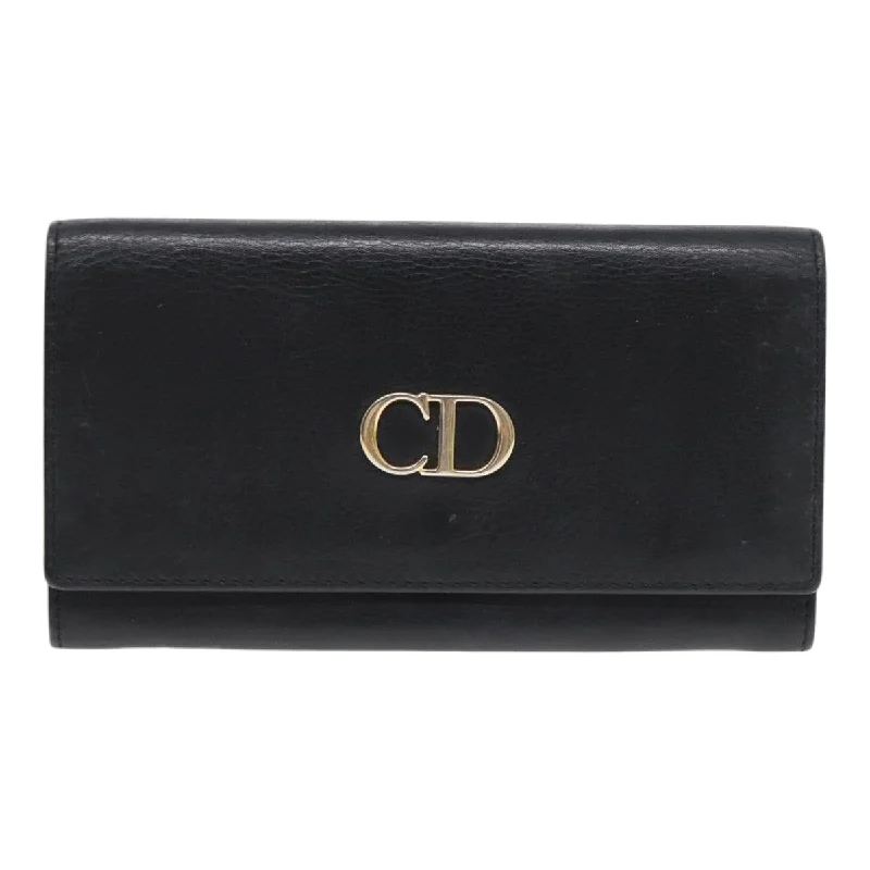 Dior Cd  Leather Wallet  (Pre-Owned)