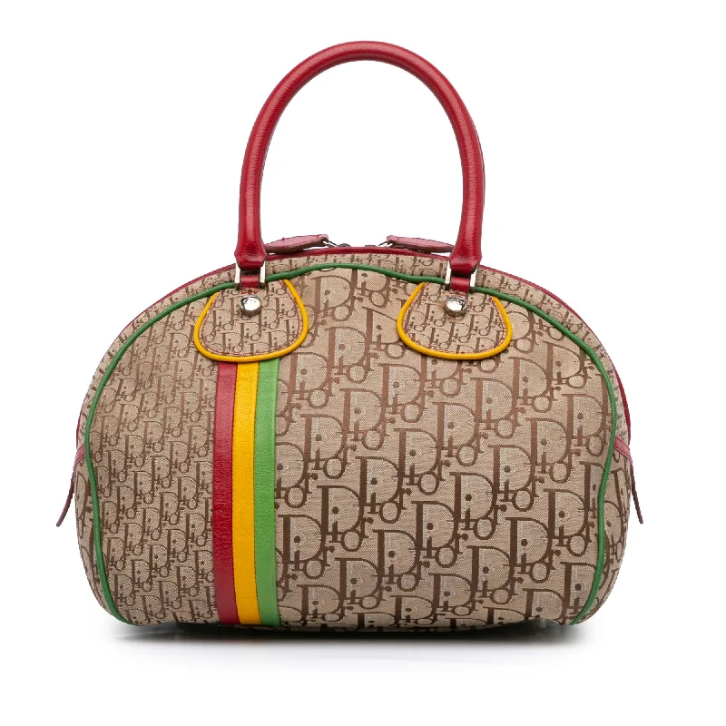 Brown Dior Diorissimo Rasta Handbag