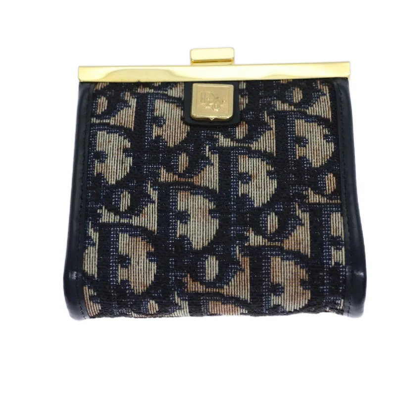 Dior Trotter  Canvas Wallet  (Pre-Owned)