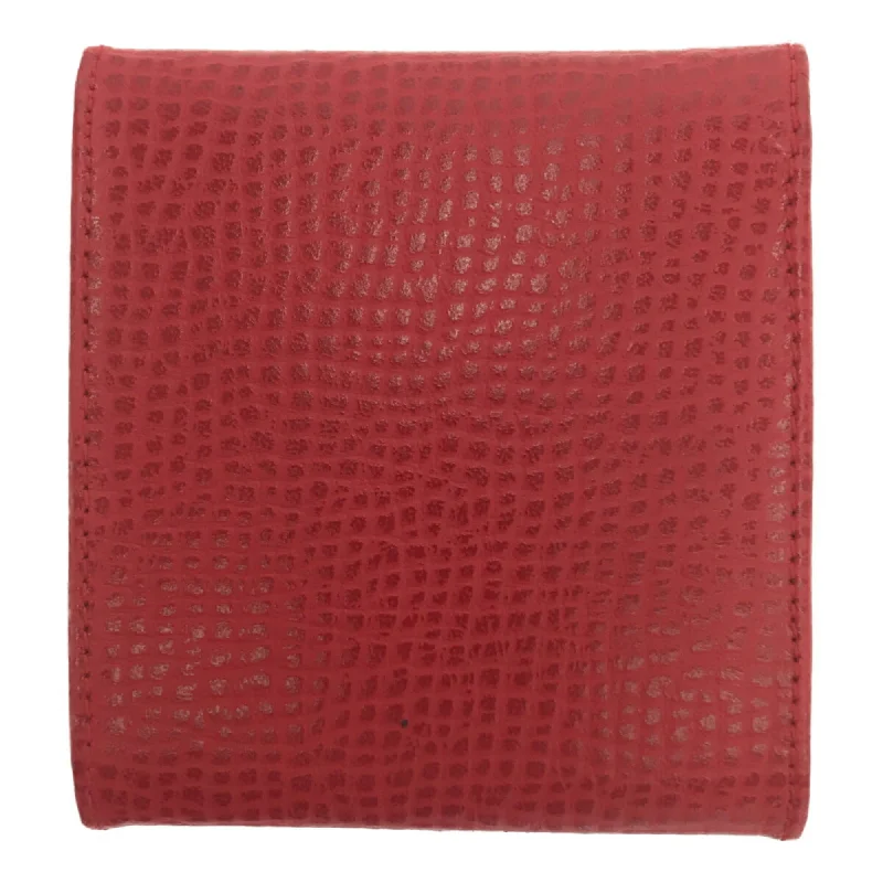 CHRISTIAN DIOR coin case mini wallet clothing accessories plain women's unisex brand RED red