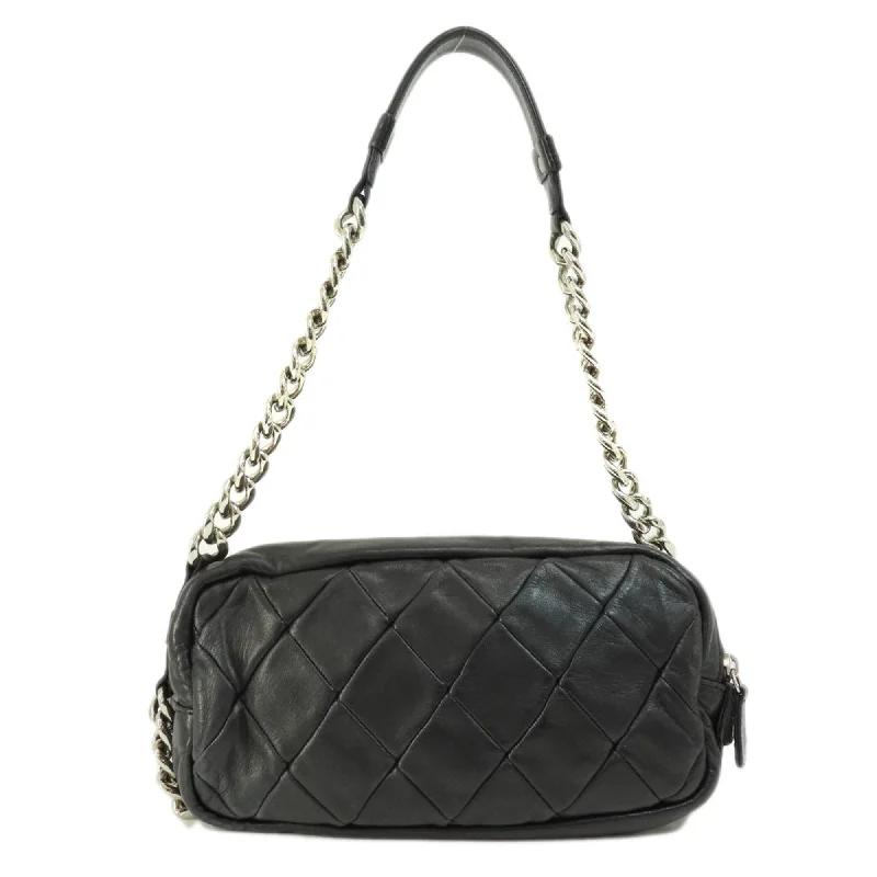 CHANEL Matelasse Handbag Lambskin Women's