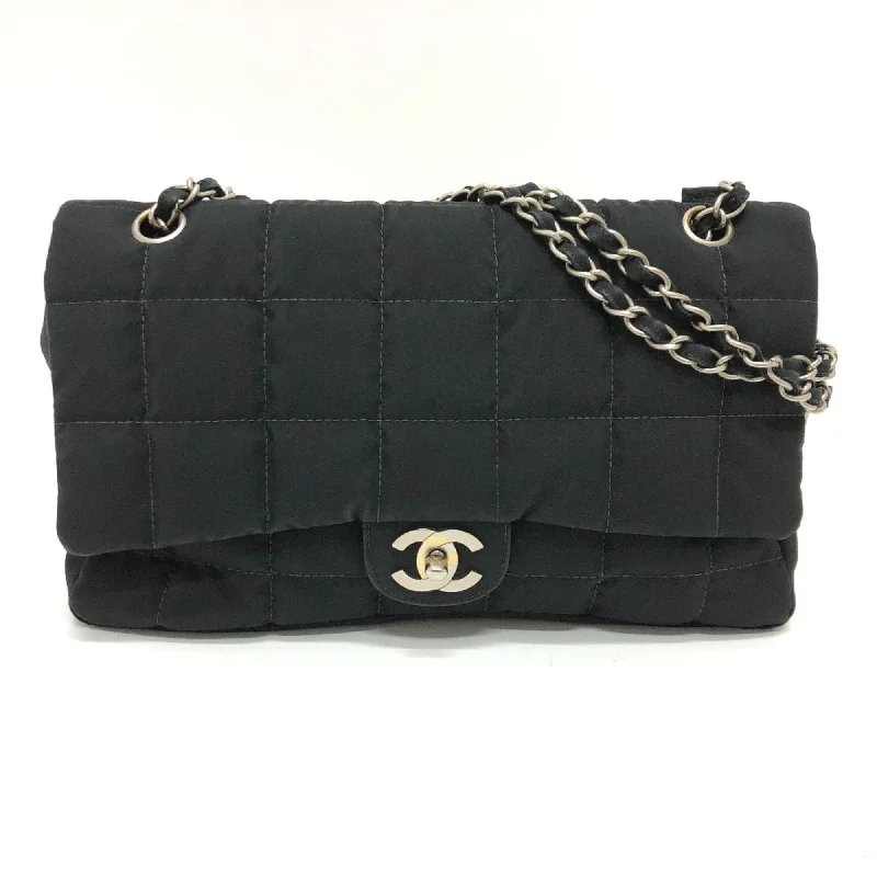 Chanel CC Mark Chain Bag Crossbody Shoulder Bag Black SilverHardware