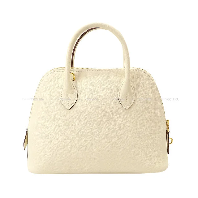 HERMES Shoulder bag Bolide1923 25 Nata Veau Epsom Gold HW Stamp B[BRAND NEW][Authentic]