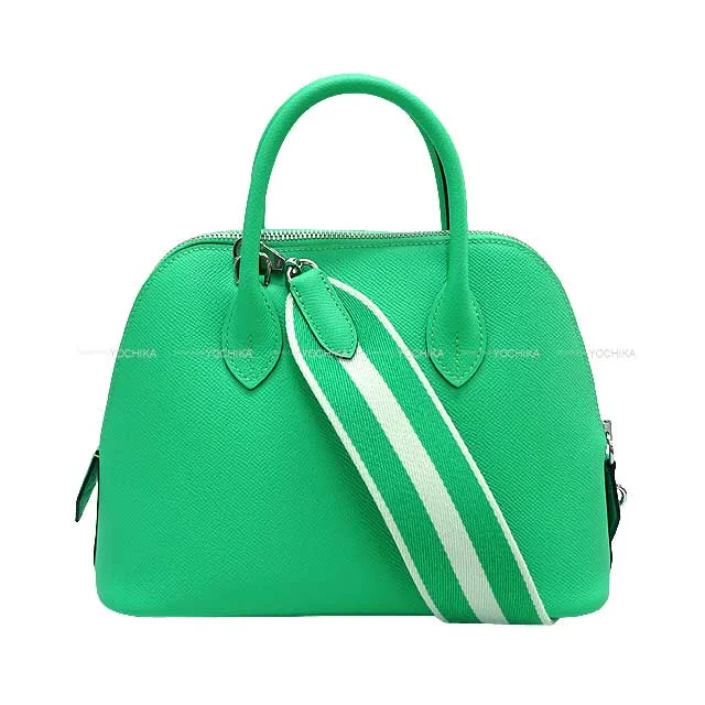 HERMES Shoulder bag Bolide1923 25 SANGLE WOOLY Vert comics/Vert Fizz Veau Epsom Silver HW Stamp B[BRAND NEW][Authentic]