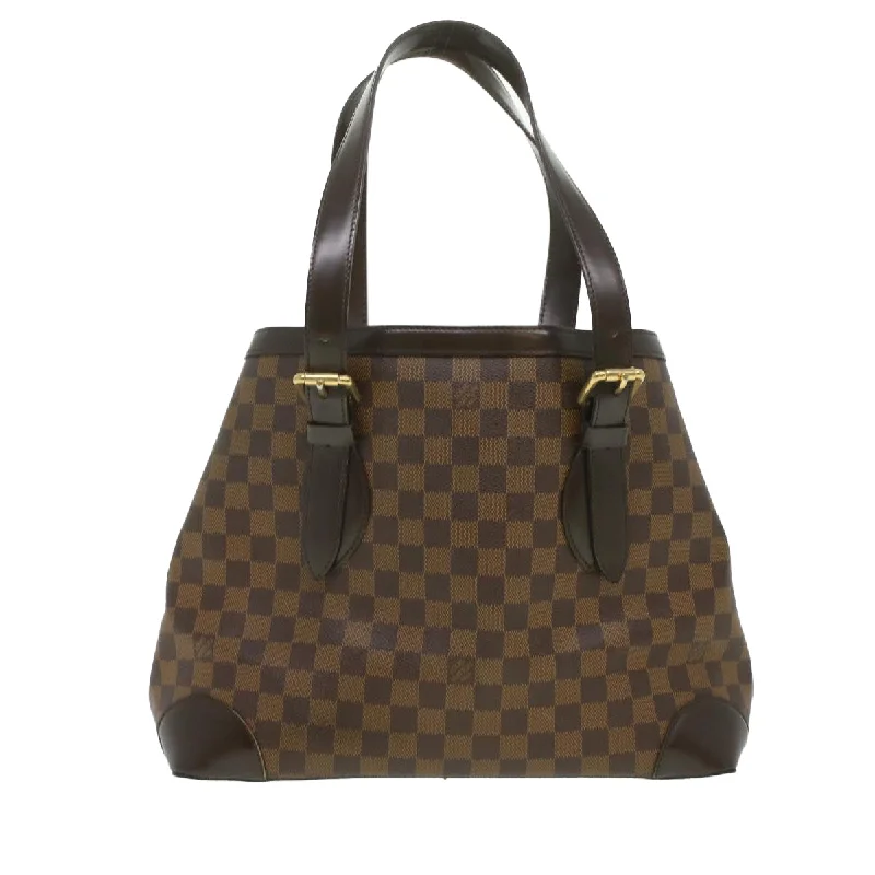 Louis Vuitton Brown Canvas Hampstead tote bag