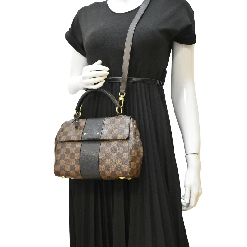 LOUIS VUITTON Bond Street BB Damier Ebene Crossbody Bag Black