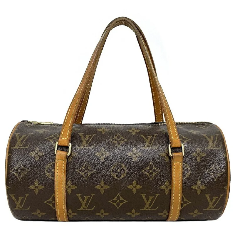 Louis Vuitton Boston Bag Papillon 26 Brown Monogram M51386 Canvas Leather DU0064 LOUIS VUITTON Handbag Women's Nume