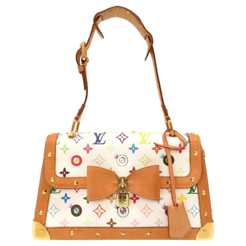 Louis Vuitton Eye Miss You Sack Mule Monogram Multicolor Blanc M92051 Handbag Bag White