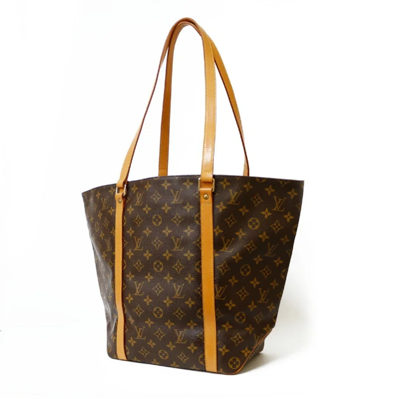 Louis Vuitton Handbag Monogram Louis Vuitton Sack M51108 Brown Women's Canvas