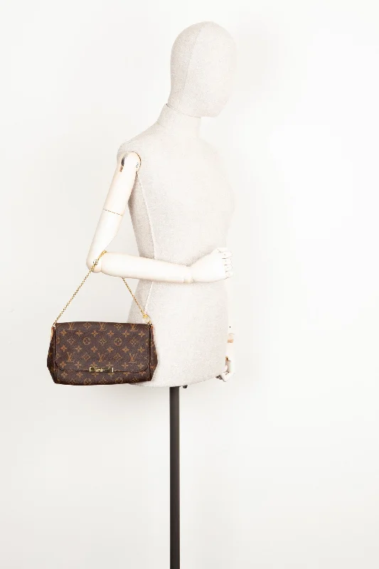 LOUIS VUITTON Favorite Handbag Monogram Canvas