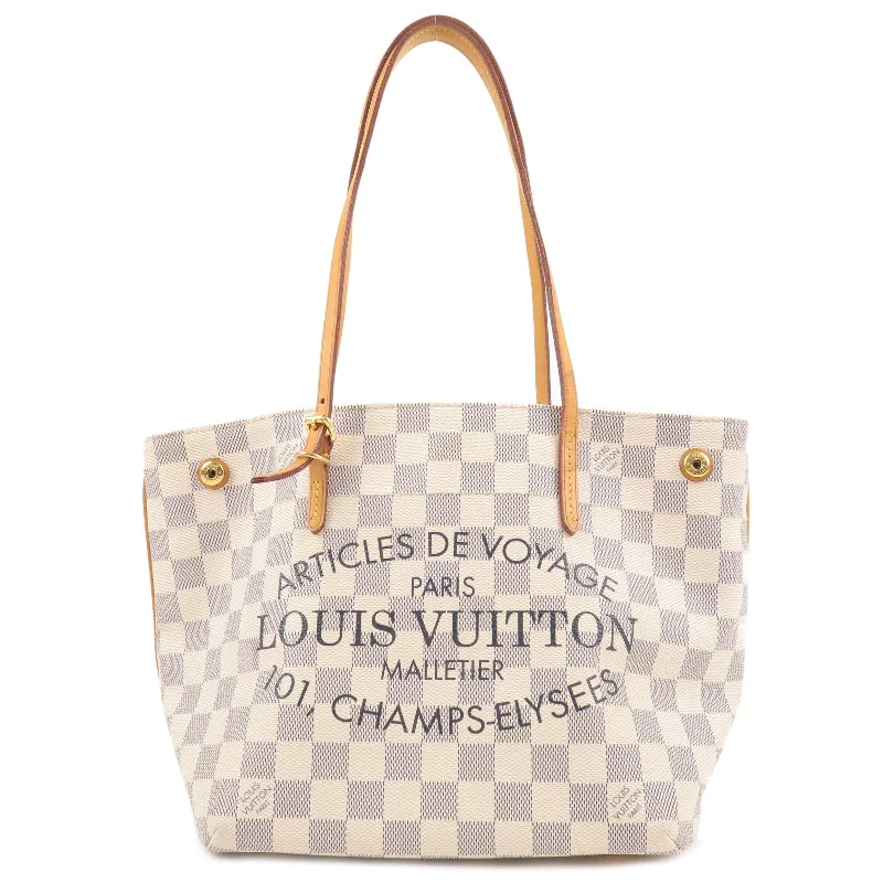 Louis Vuitton Damier Azur Cabas PM Tote Bag N41378