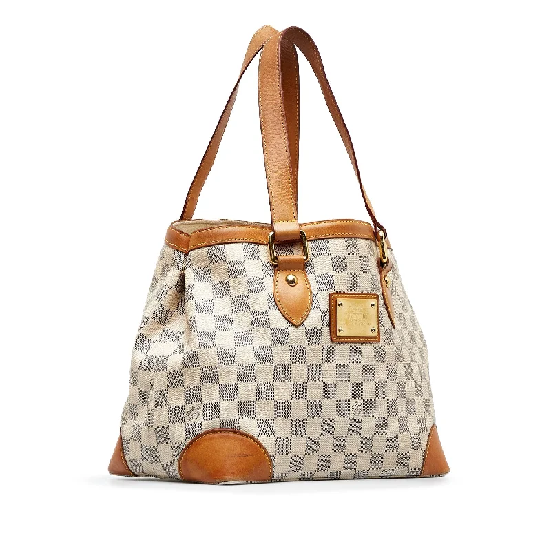 LOUIS VUITTON Damier Azur Hampstead PM Tote Bag