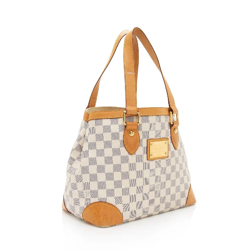 Louis Vuitton Damier Azur Hampstead PM Tote (SHF-KiMpmr)