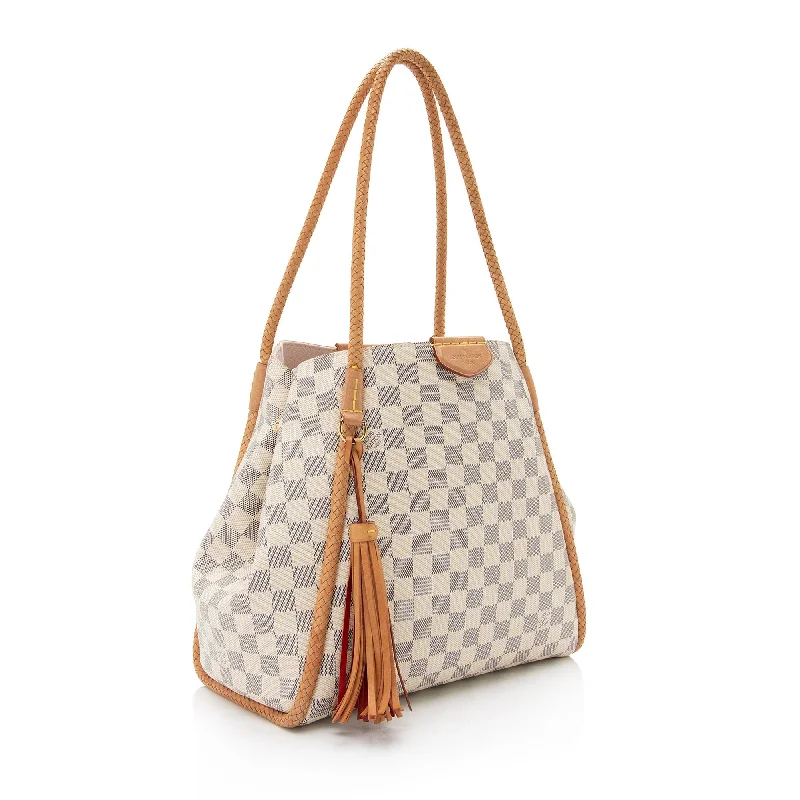 Louis Vuitton Damier Azur Propriano Tote (SHF-Vv8MQq)