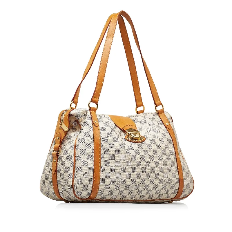 LOUIS VUITTON Damier Azur Stresa GM Tote Bag