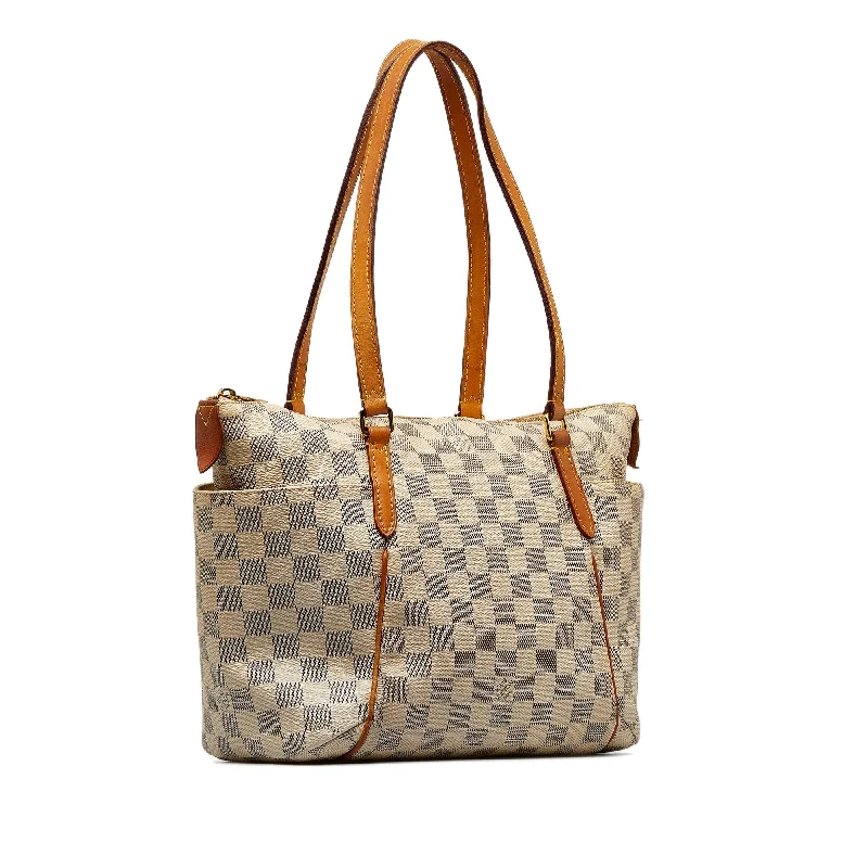 LOUIS VUITTON Damier Azur Totally MM Tote Bag