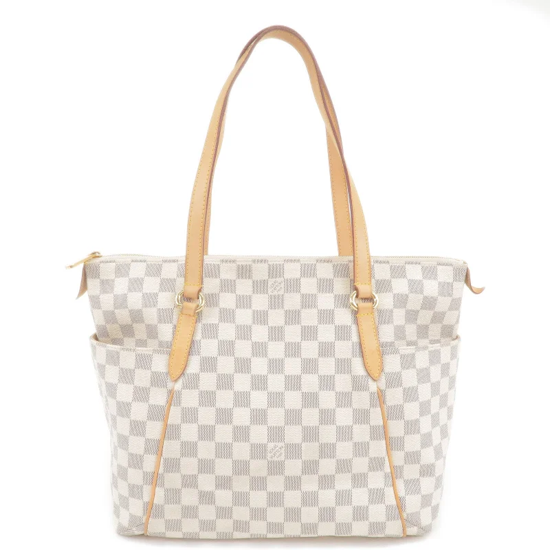 Louis Vuitton Damier Azur Totally MM Tote Bag N51262