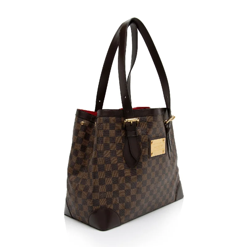 Louis Vuitton Damier Ebene Hampstead MM Tote (SHF-7SiOVB)