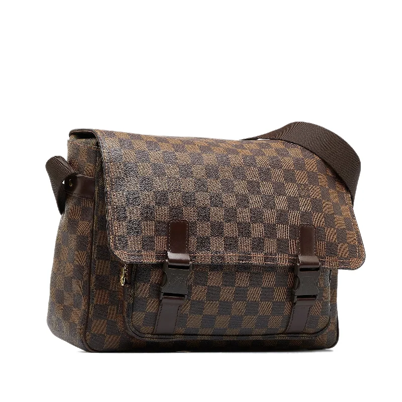 LOUIS VUITTON Damier Ebene Melville Crossbody Bag